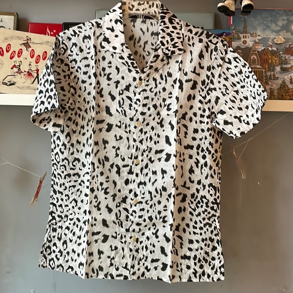Messagerie Leopard Print Shirt
